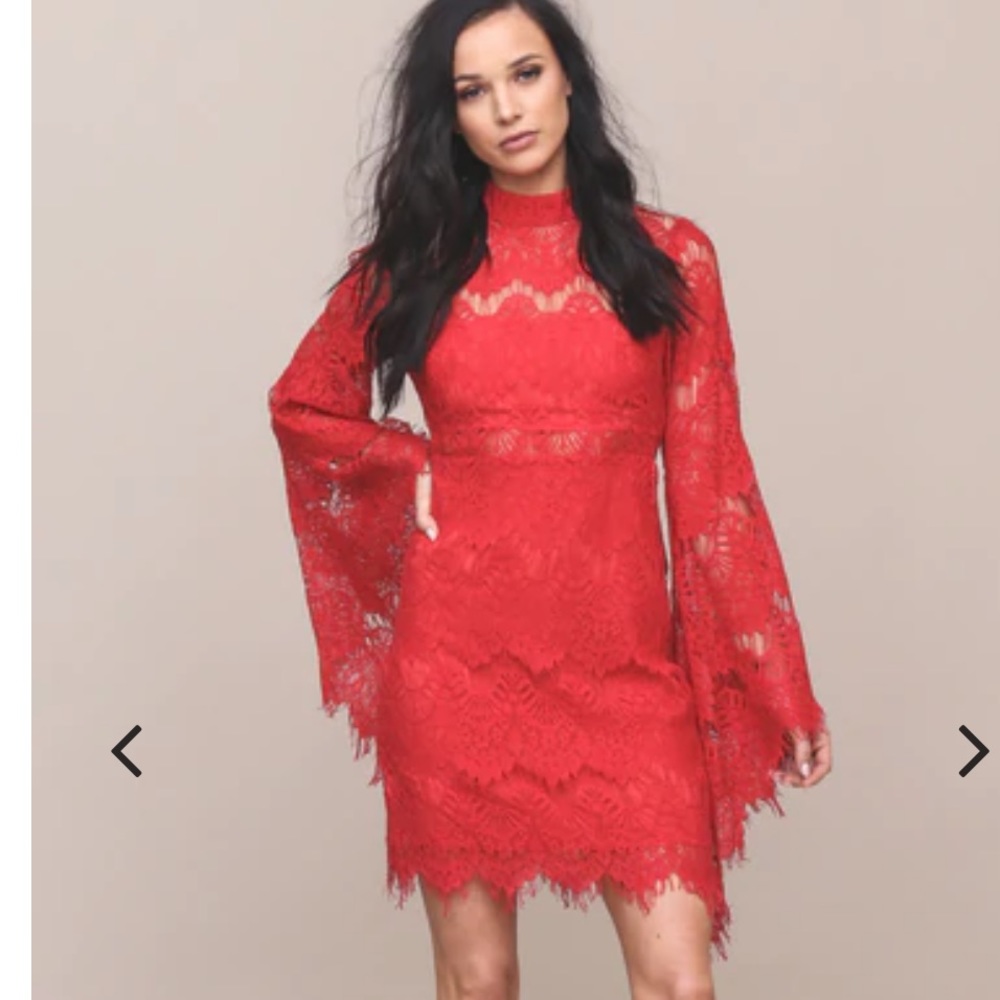 🔥 MINKPINK Drama Queen Lace Dress 🔥